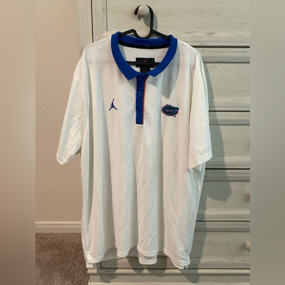Jordan Florida Gators Football Polo Shirt Size XL